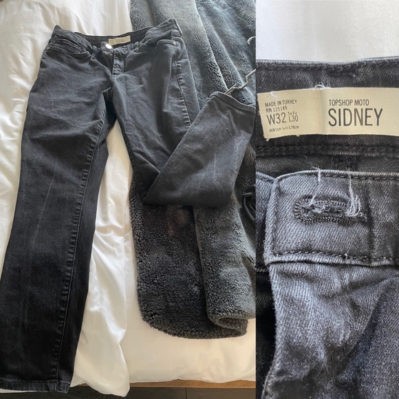 Topshop black jeans - Picture 1 of 2